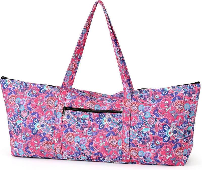 Boulder Bee | Yoga Mat Bag | Large Yoga Mat Carrier with Wet Pocket | Yoga Gifts | Gym Tote Bag for Women - Image 1